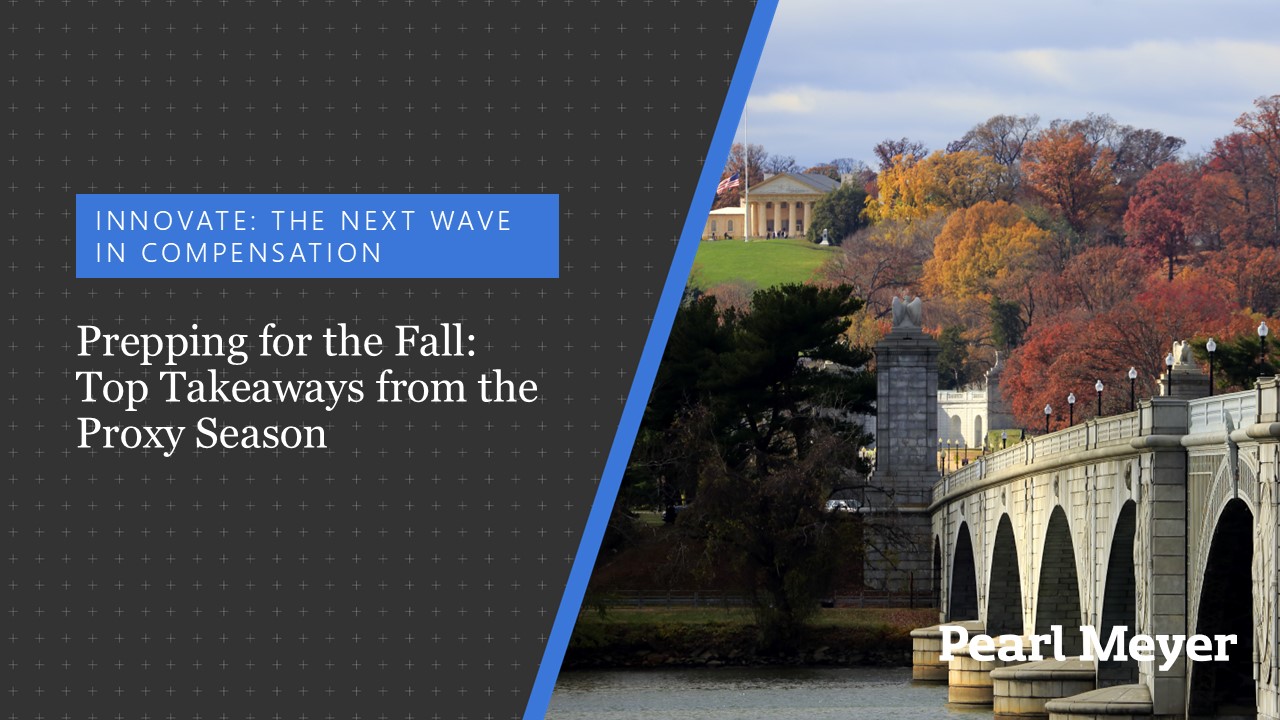 prepping for the fall: key takeaways from the proxy season