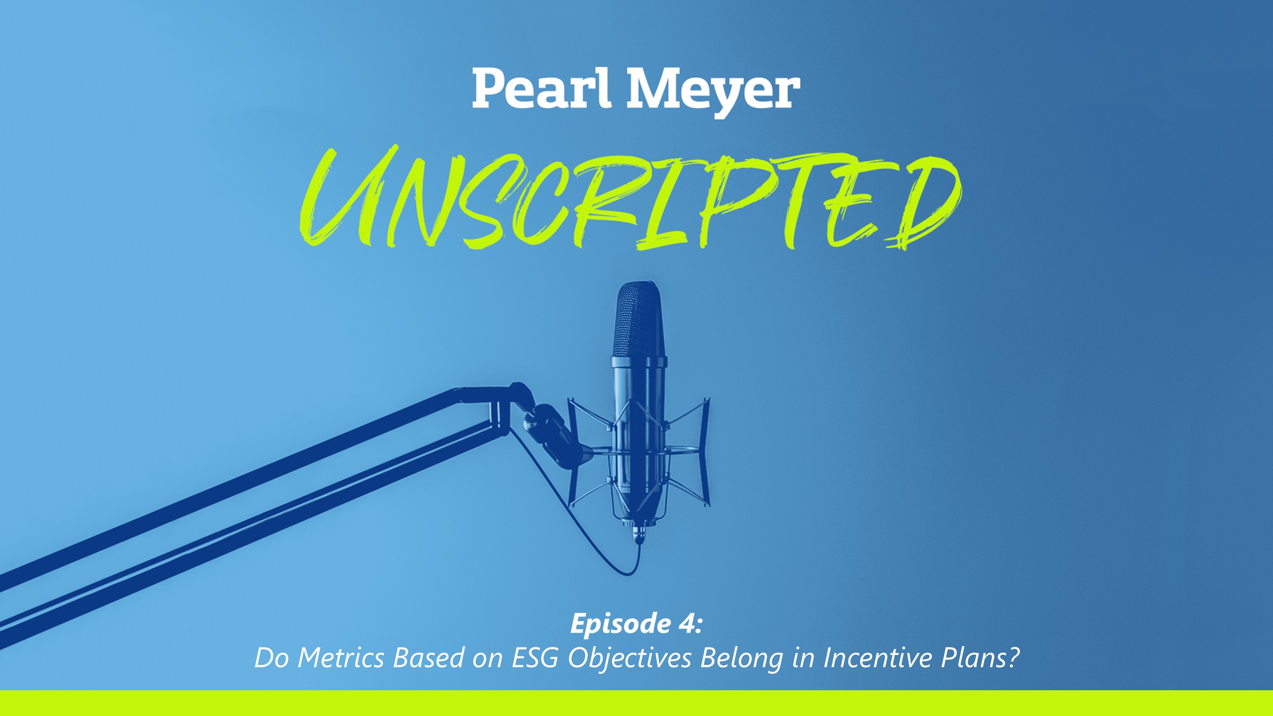 do metrics based on esg metrics belong in incentive plans?