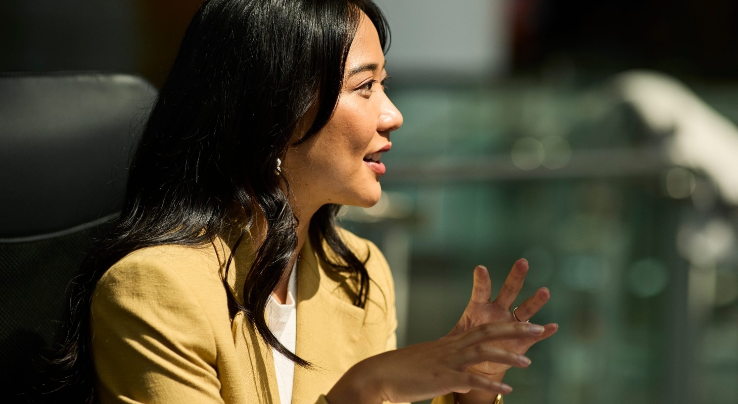 entrepreneur explaining business strategies in meetings