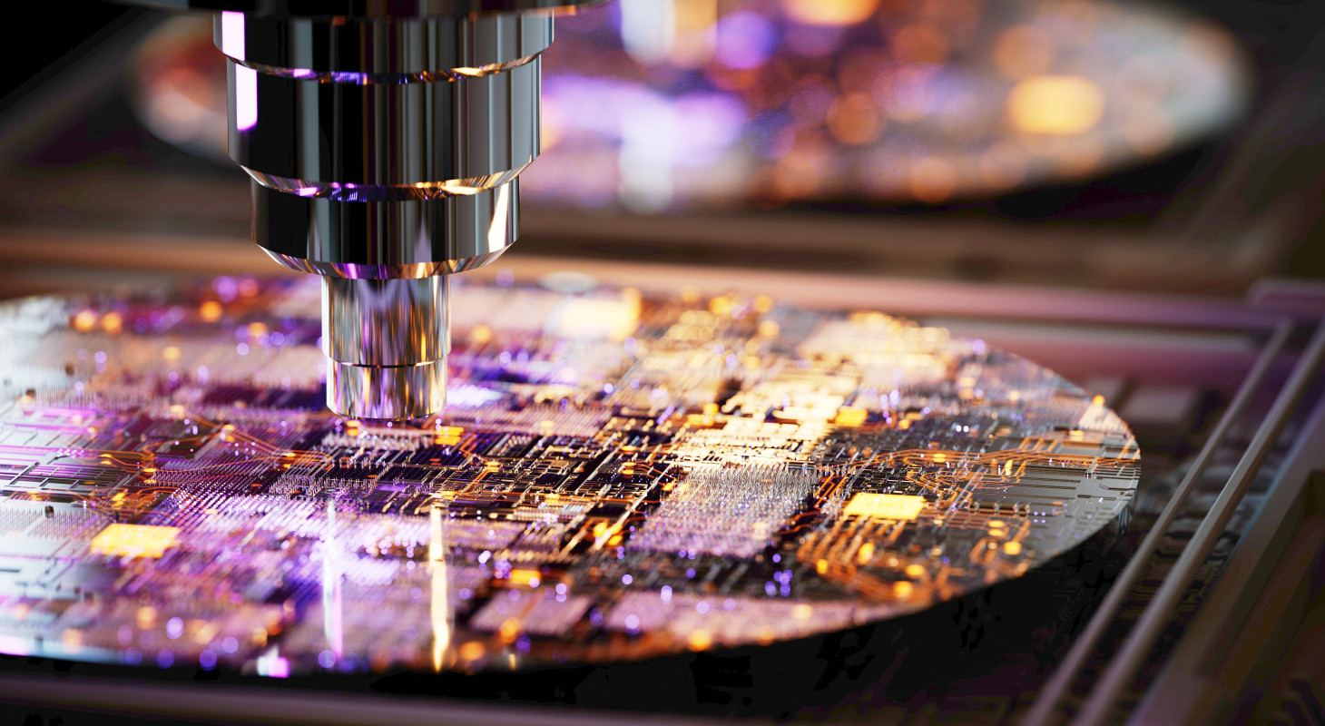 computer chip artificial intelligence machine learning model