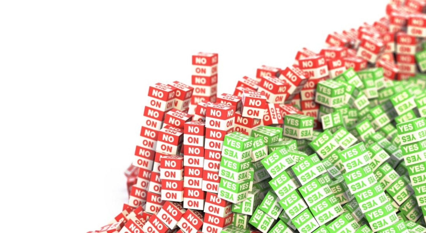 stacks-of-red-blocks-that-say-no-stacks-of-green-blocks-that-say-yes