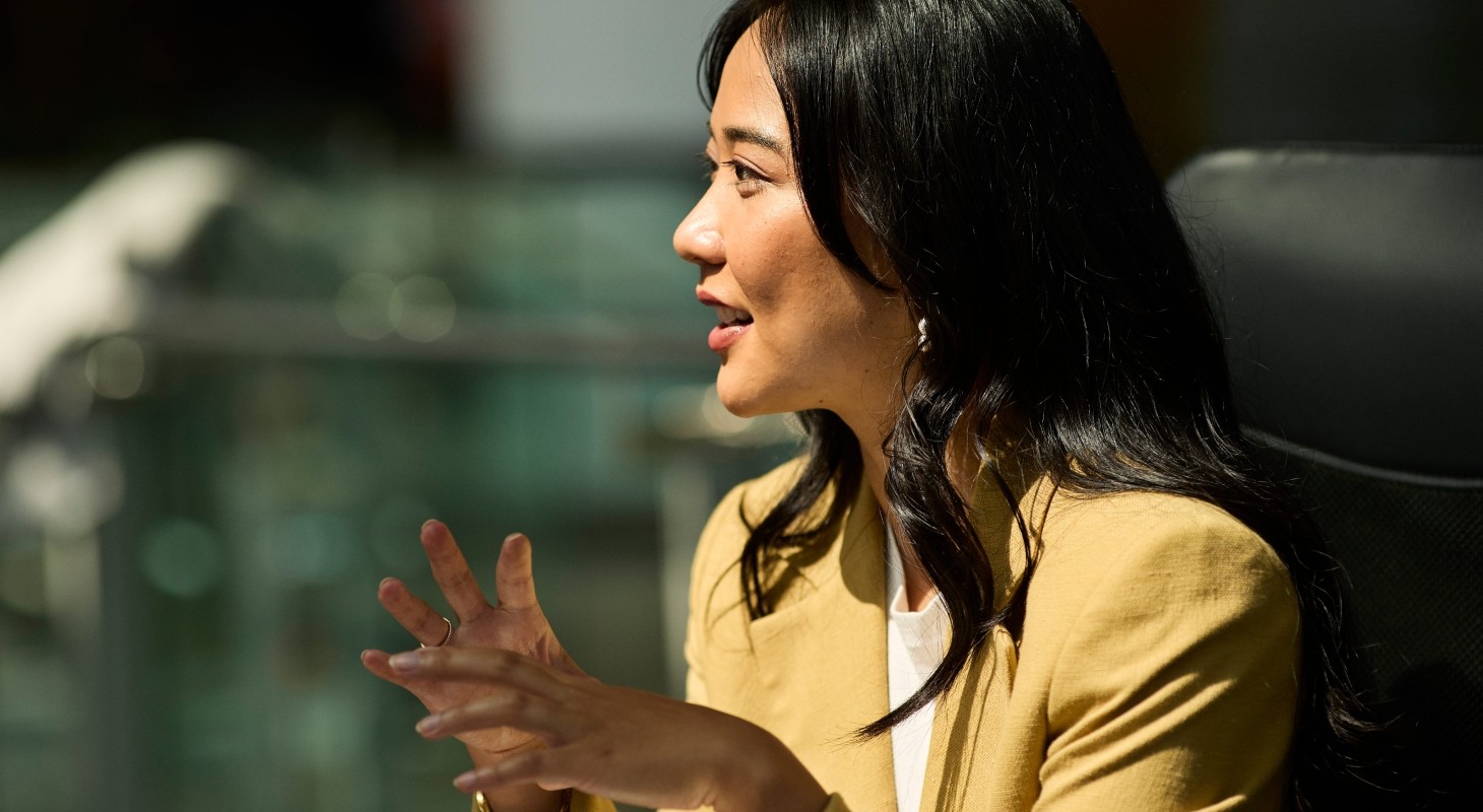 entrepreneur explaining business strategies in meetings