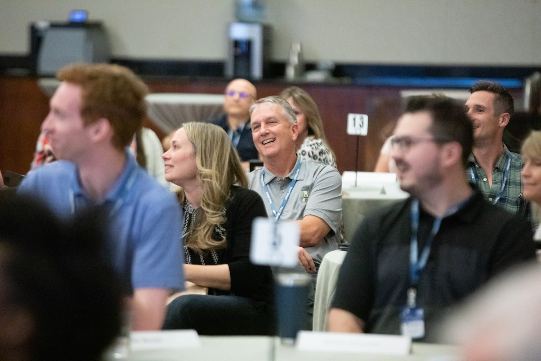 Group listening at a conference