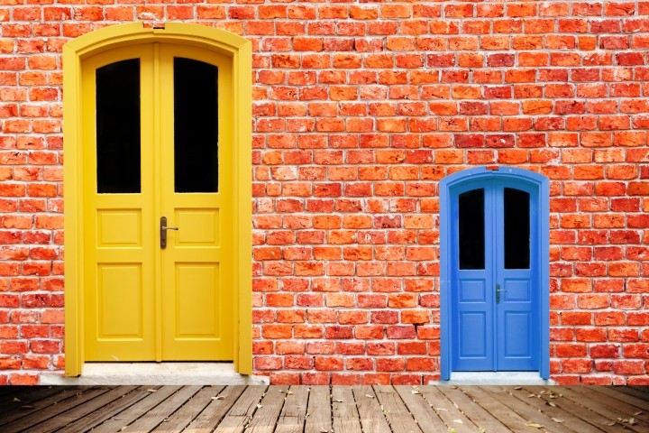 two-different-sized-doors