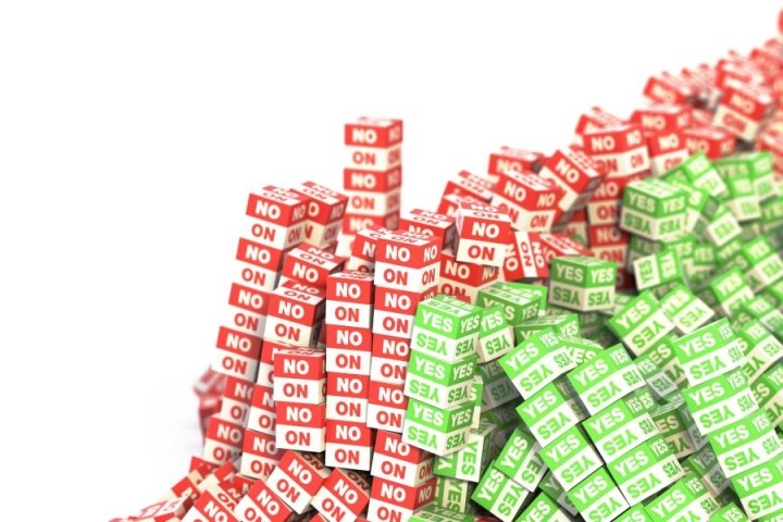 stacks-of-red-blocks-that-say-no-stacks-of-green-blocks-that-say-yes