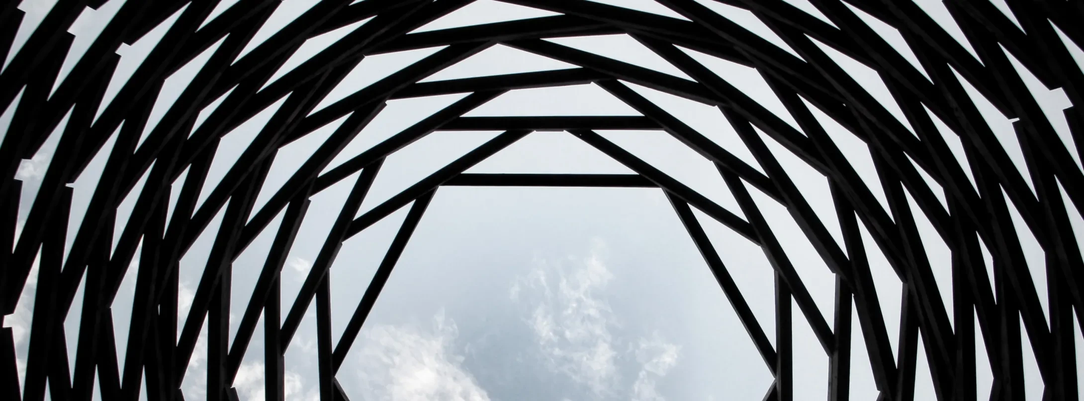 Low Angle View Of Spiral Staircase Against Sky